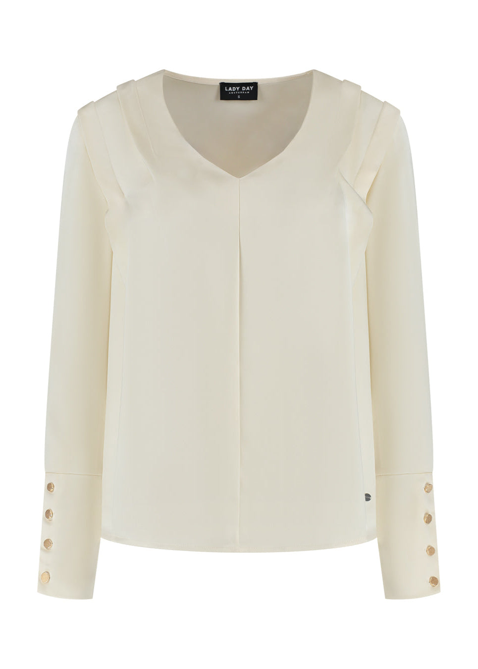 Lady Day – Sheri Top – Wool White