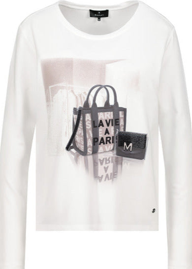 Monari Shirt mit Taschenprint, 1/1 Arm