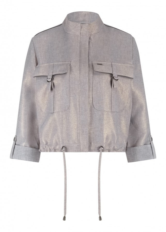 Zip73 Bomber Sparkling Grey
