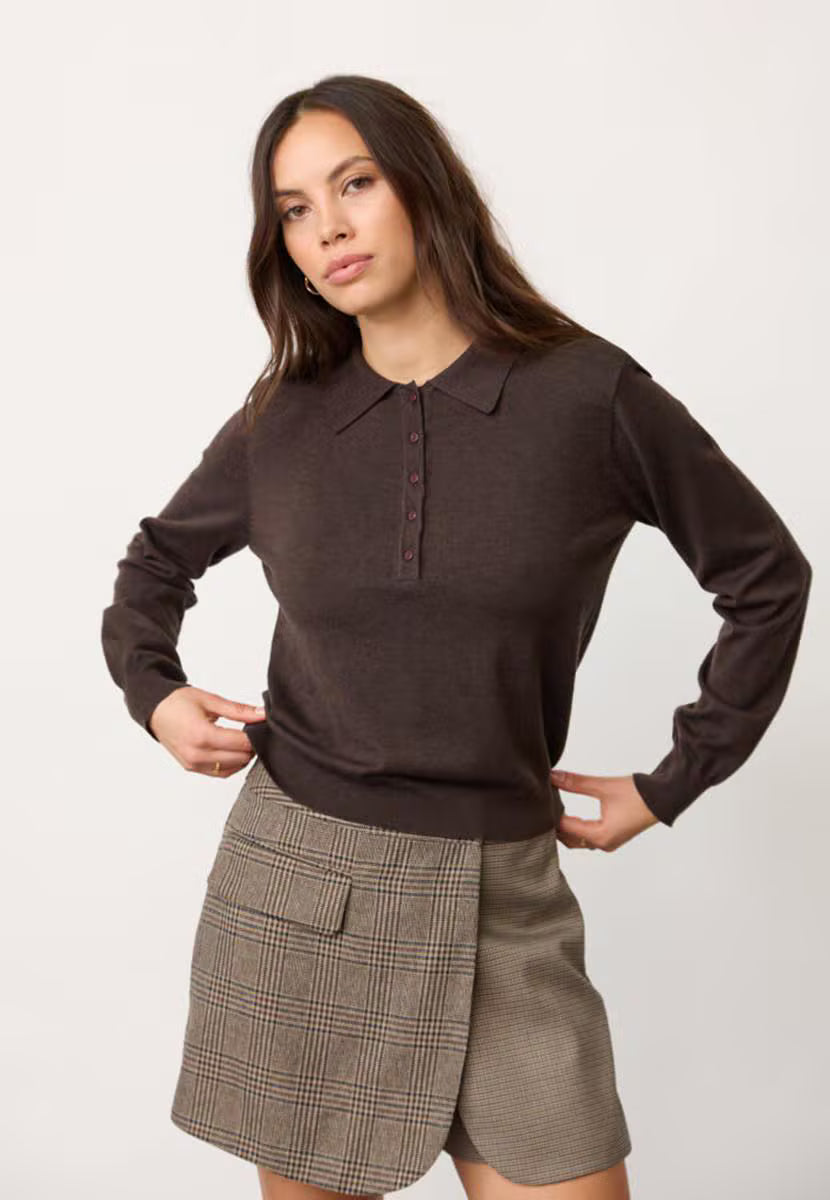 Co'Couture Polo Cory Polo Bruin