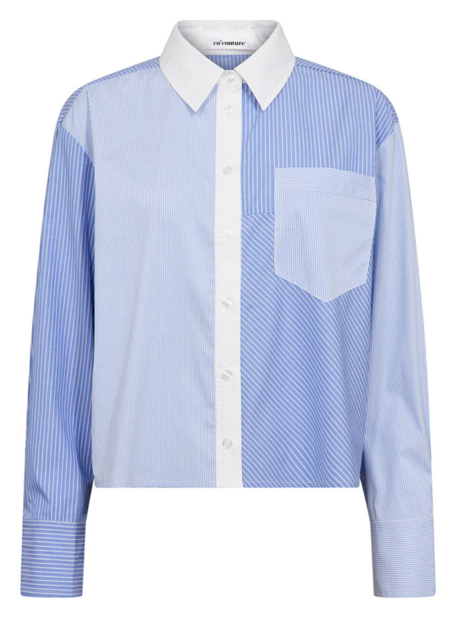 Co'Couture ChrisCC Mix Shirt Pale blue 