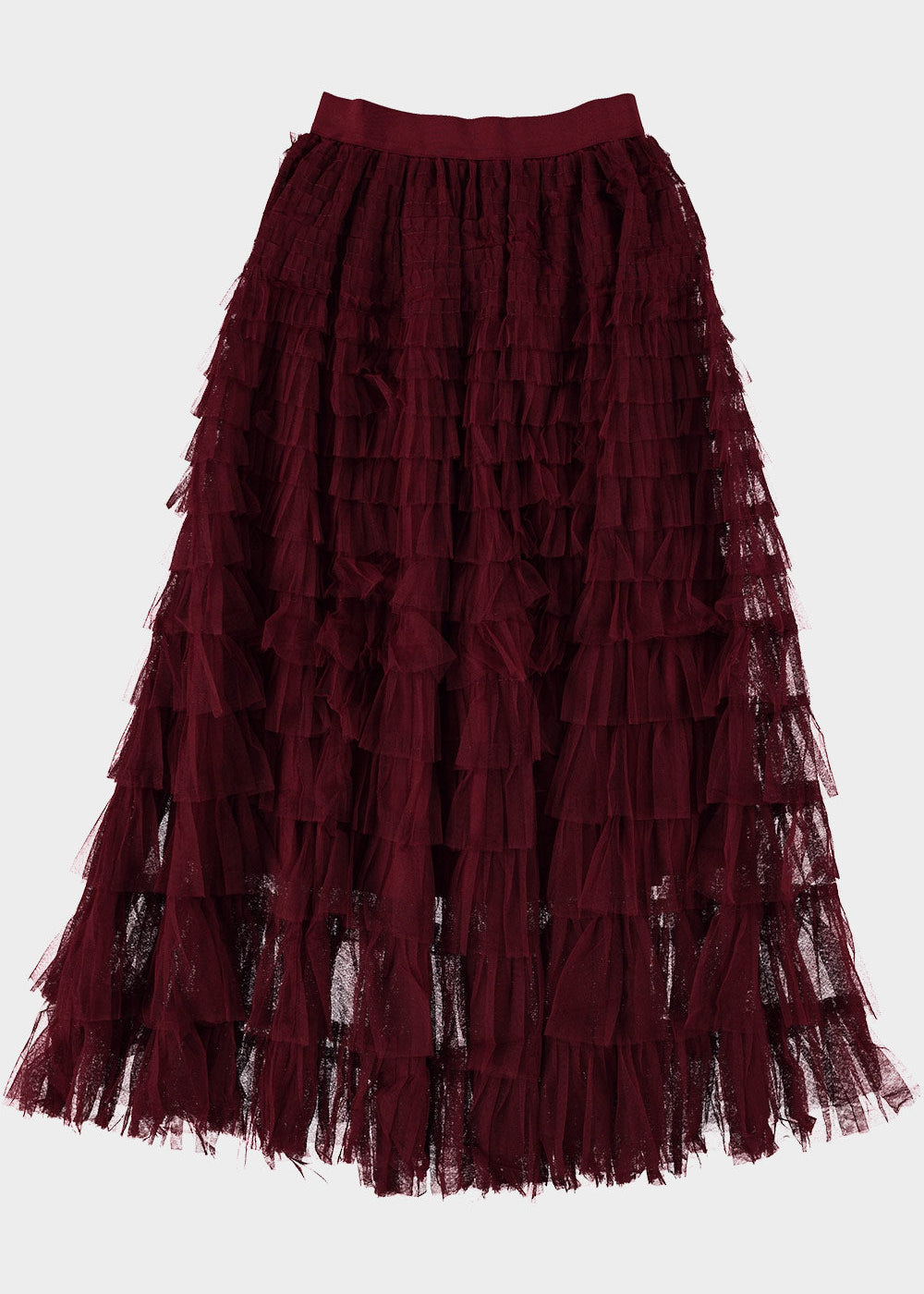 Turquoise rok bordeaux