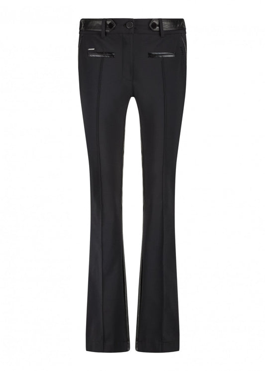 Zip73 Flair Leather Back Black