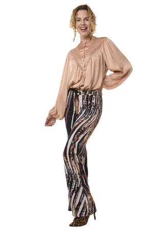 Tessa Koops SUZE BLUSH SATIN TOP