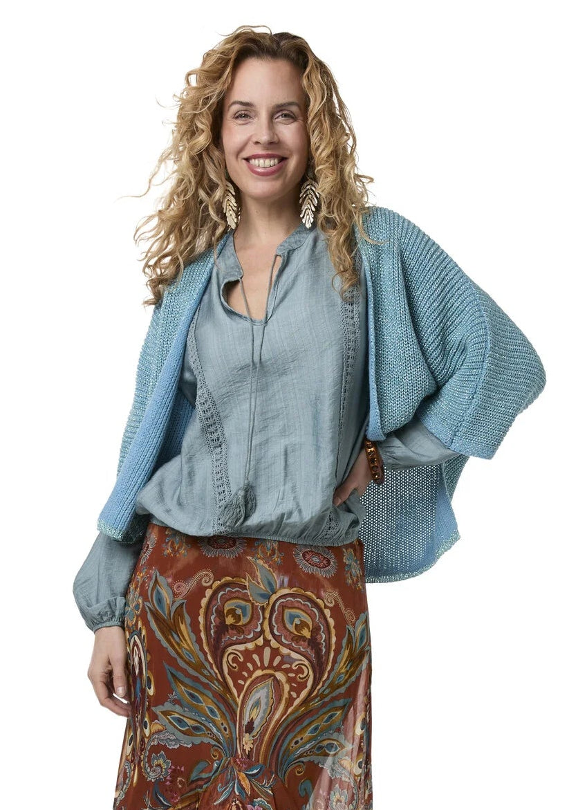Tessa Koops GRAZIA BLUE TOP