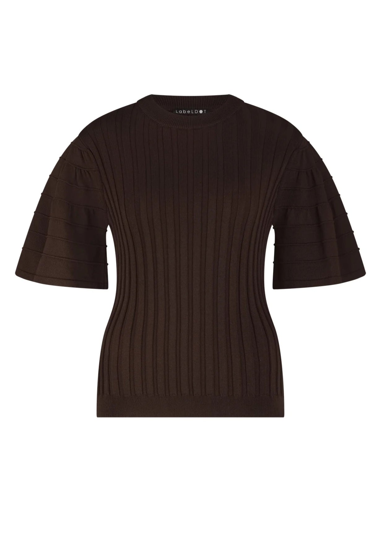 Label Dot Nicolette Trui | Bruin