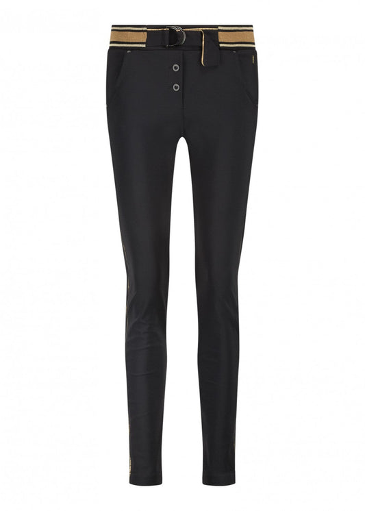 Zip73 Pants Board Buckle Black/ToffeeW25/111/01/001