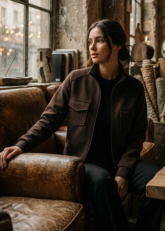 Aimee The Label HungaryW6 Jacket Brown