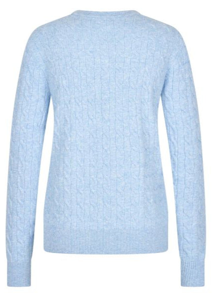HVSociety Pullover HVSCelia light blue en navy