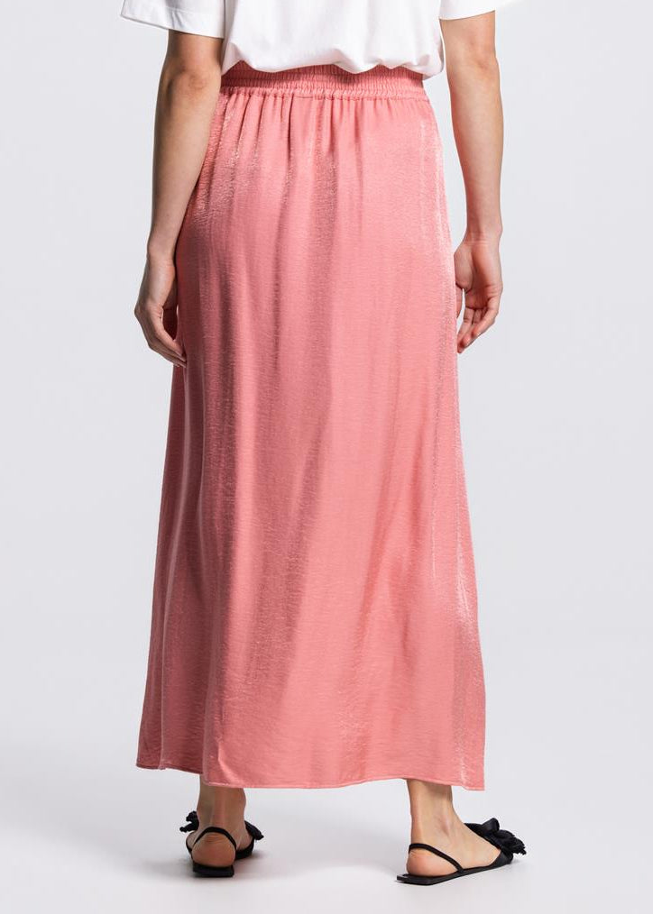 Jansen Amsterdam Dahlia glanzende rok in blush