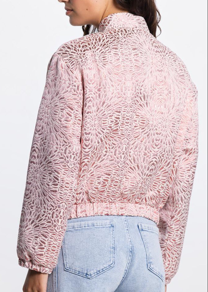 Jansen Amsterdam Rox statement bomberjasje in Blush