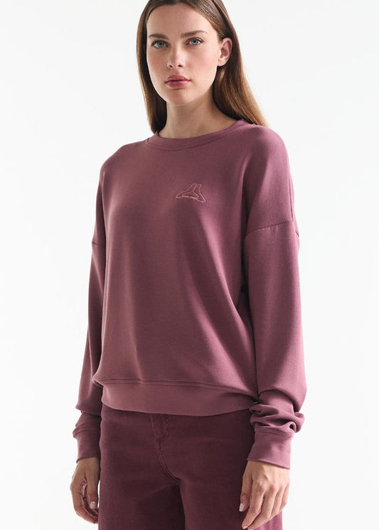 Jansen Amsterdam Wijnrode sweater