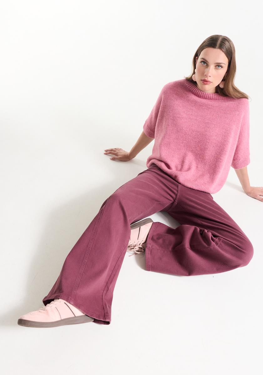 Jansen Amsterdam Wijnrode jeans Jone