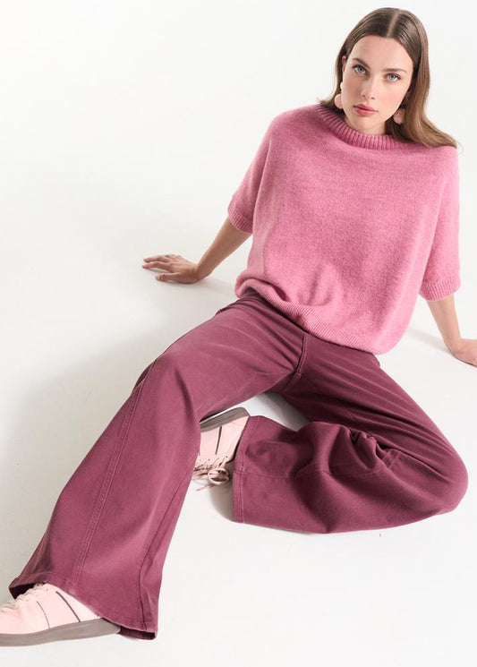 Jansen Amsterdam Wijnrode jeans Jone