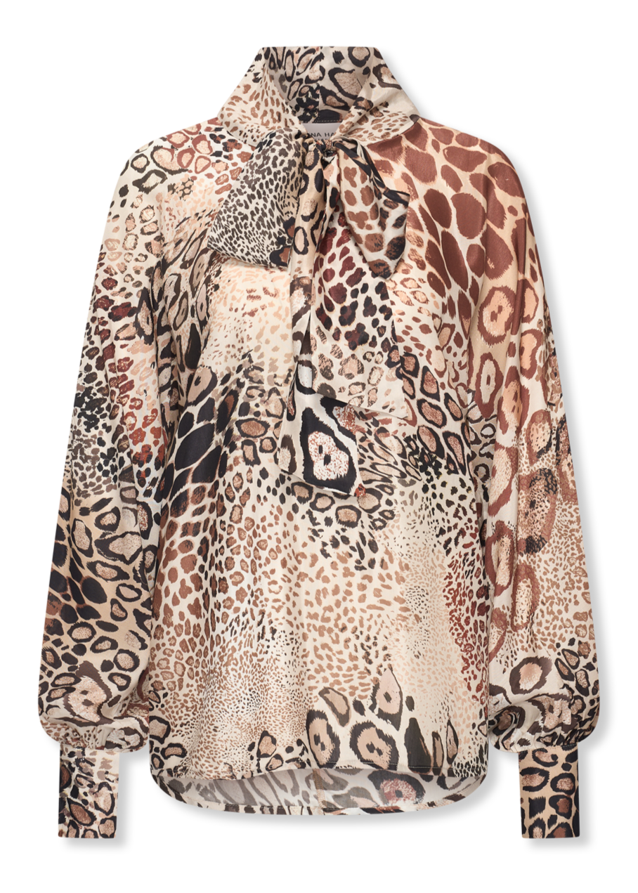 Helena Hart 7676KIT - BLOUSE JOLIEN KITTY - CAMEL