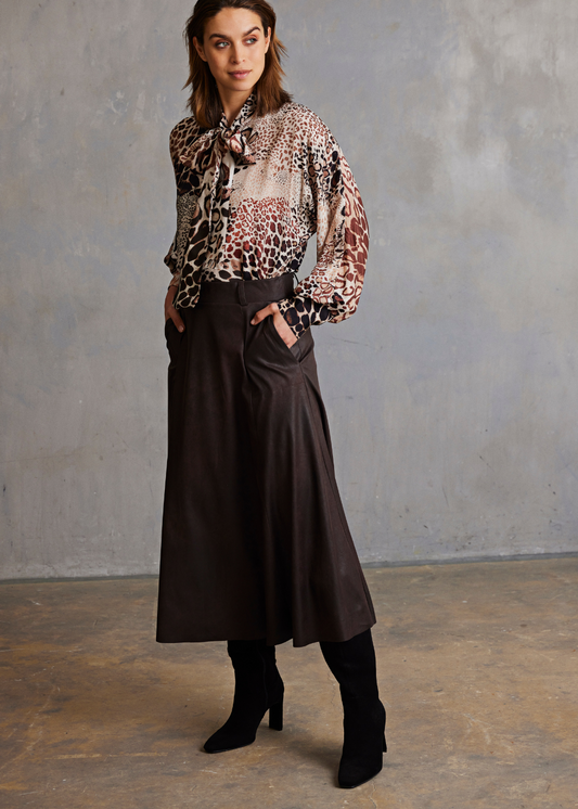 Helena Hart 7696 - ROK LIZZY BIKER - CHOCO