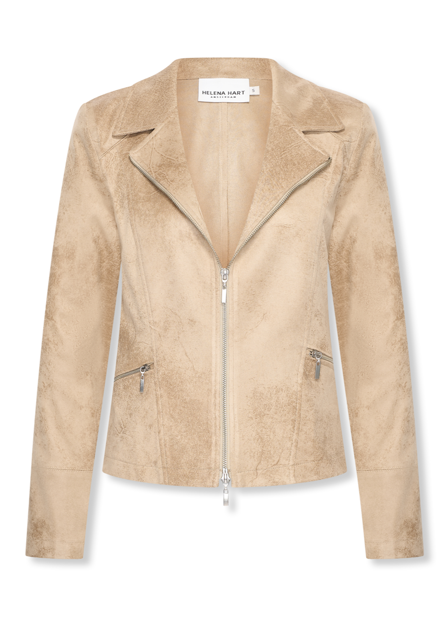 Helena Hart 7288 - ZIPPER BIKER - SAND