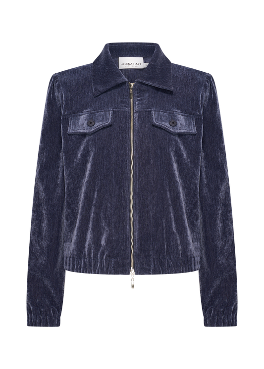Helena Hart 7625 - BLAZER RIGA CHENILLE - MARINE