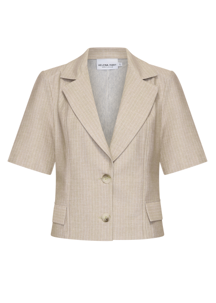 Helena Hart 7737 - Blazer Summa Lano streep-Sand