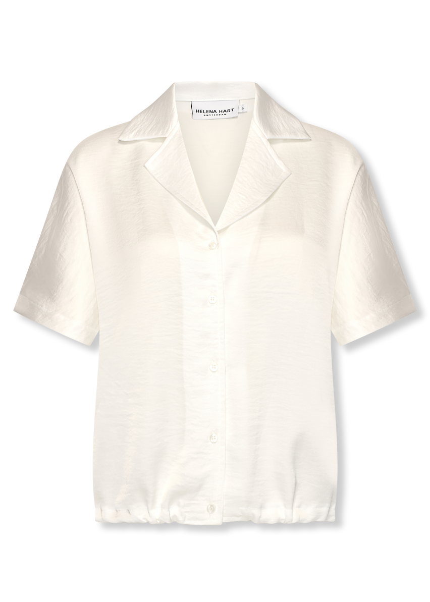 Helena Hart - BLOUSE FIE SPARKLE - 7754 Blauw en wit