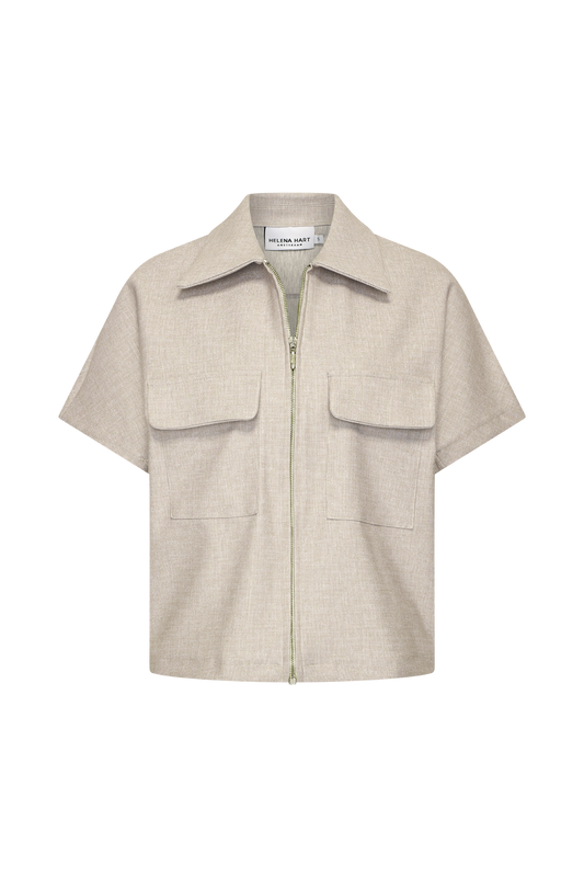 Helena Hart - BLAZER MEL LANO LUREX - Uni - Stone