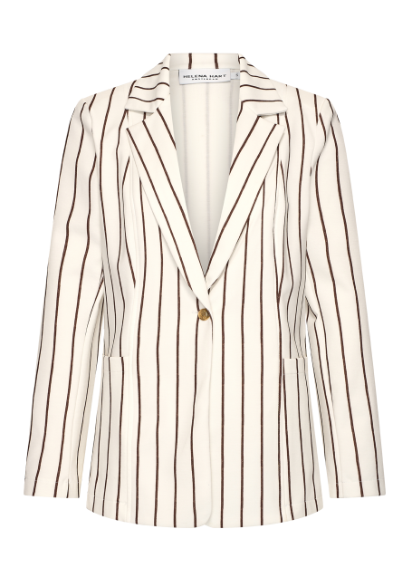 Helena Hart 7726 - BLAZER TEZZA LANO STREEP - Choco