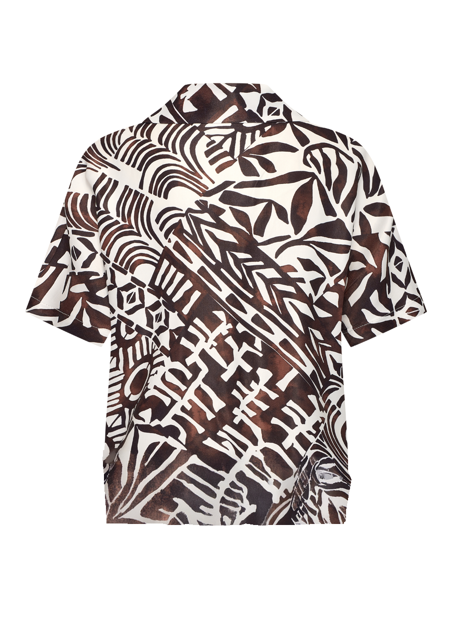 Helena Hart 7758 - BLOUSE FIE VINTY - Etnic - Choco