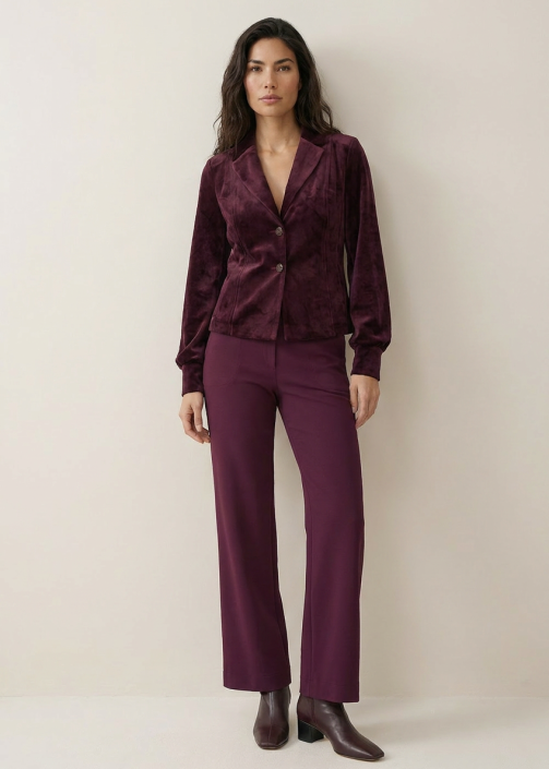 Helena Hart Broek Soul Lano Uni Burgundy