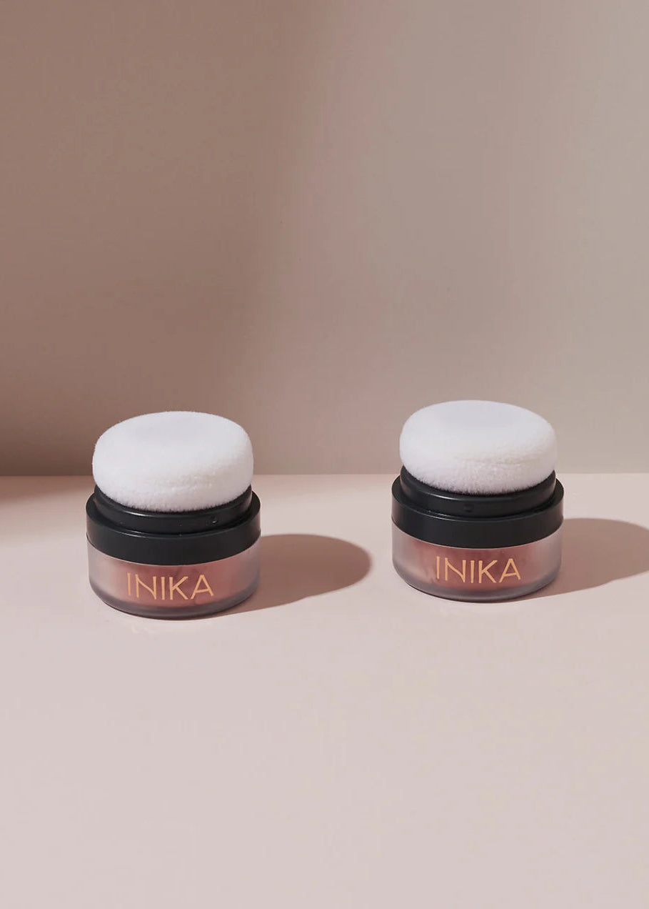 INIKA Organic (advised by Blush Creative) Mineral Blush Puff Pot (Rosy Glow)