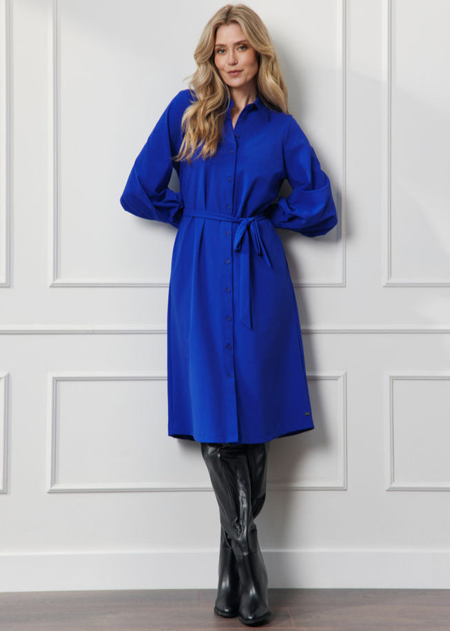 Lady Day – Hallie Dress – Cobalt blue