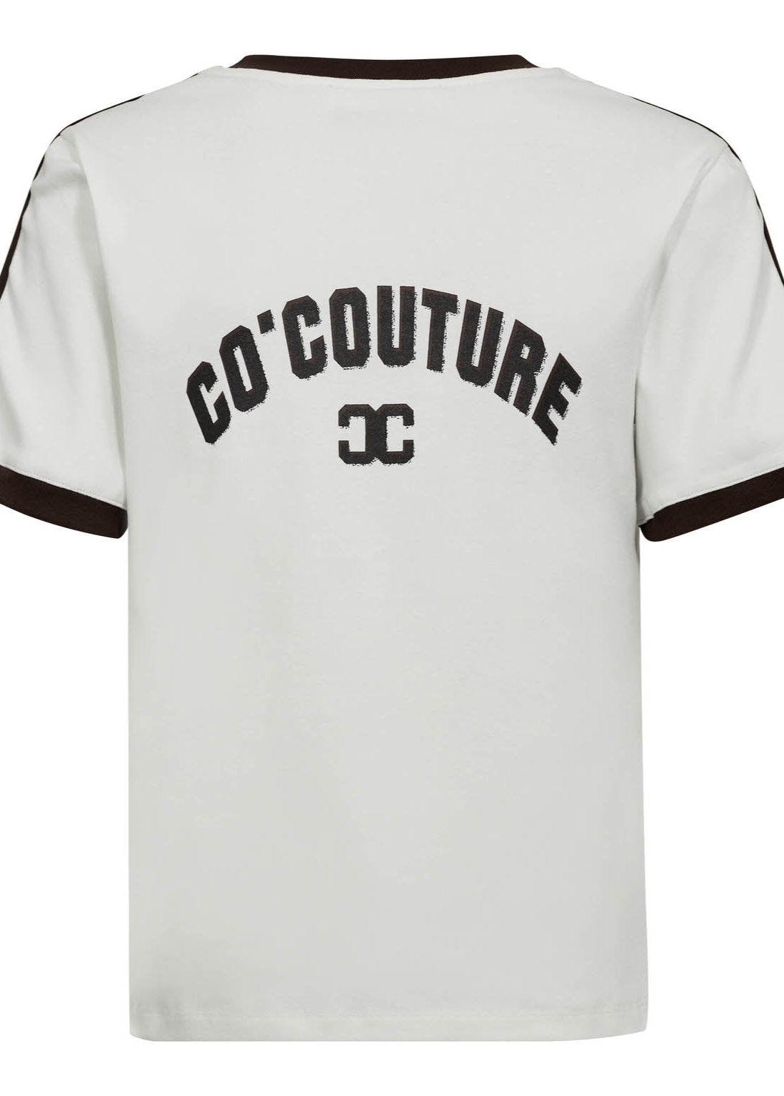 Co'Couture EdgeCC Stripe V-Tee