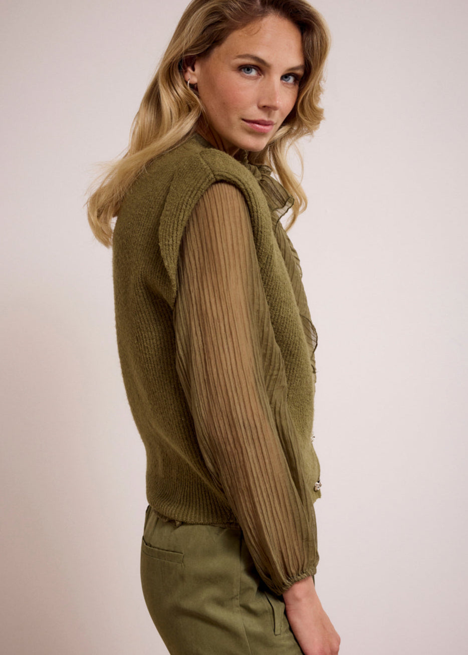 Tramontana Bow Detailed Top