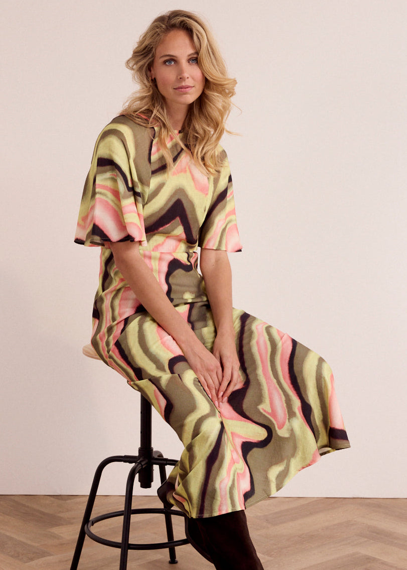 Tramontana Dress Sunset Desert