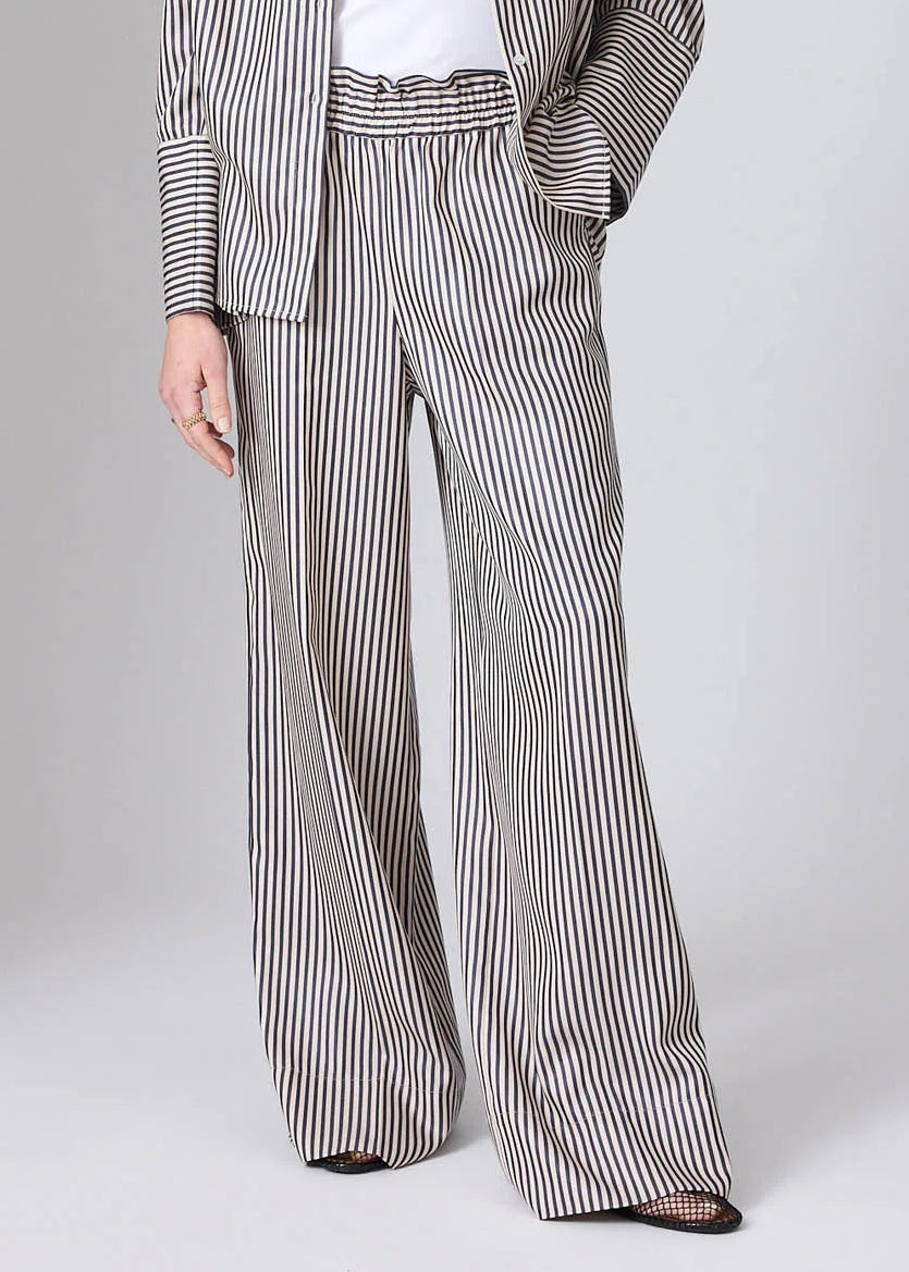 Corel Amsterdam Jaclynn Pants Stripe Tencel