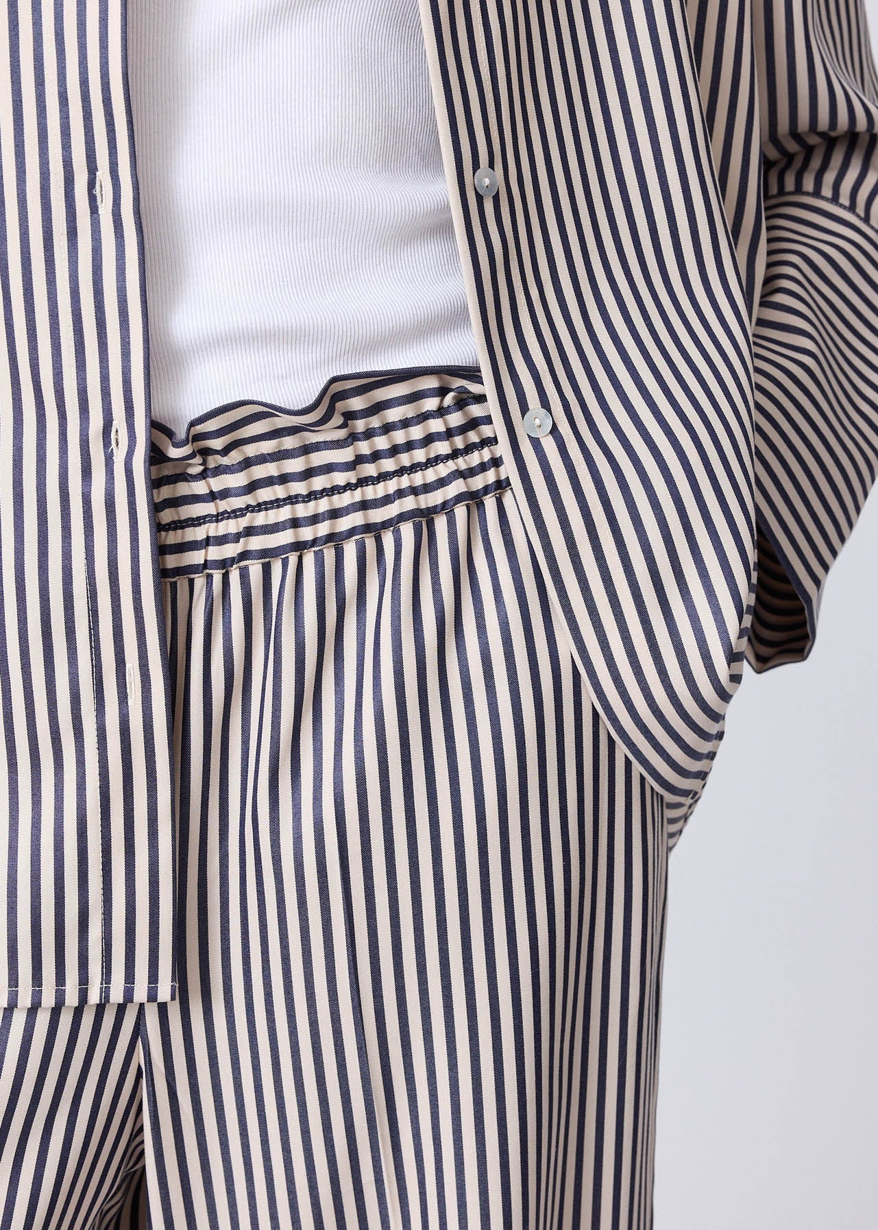 Corel Amsterdam Jaclynn Pants Stripe Tencel