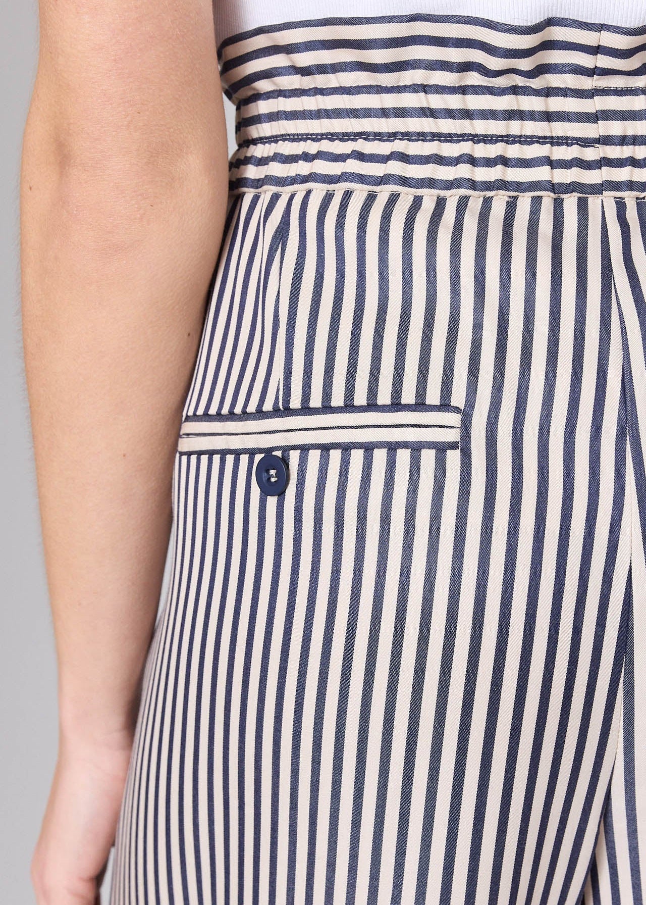 Corel Amsterdam Jaclynn Pants Stripe Tencel