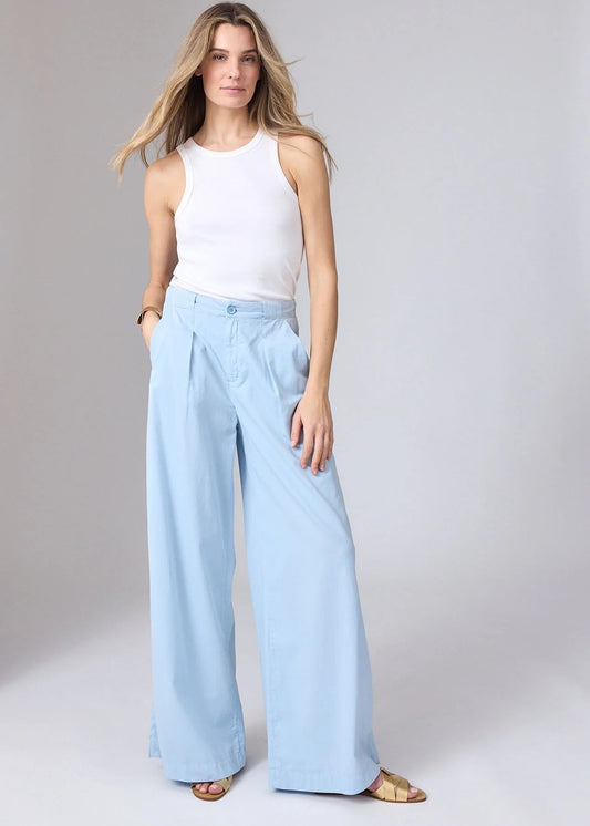 Corel Amsterdam Ella Pants Wide Jeans Soft Sky Blue