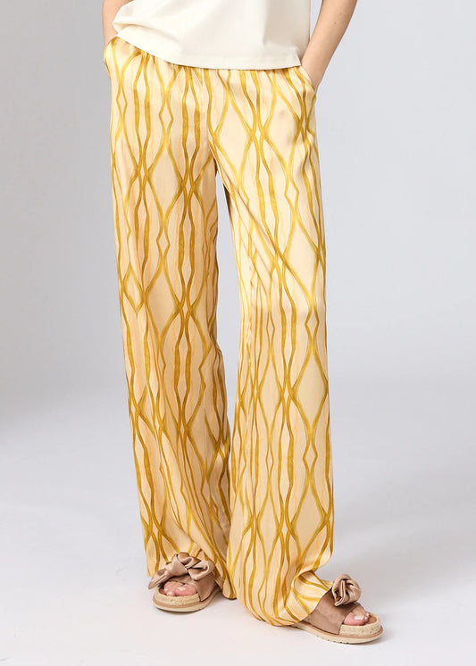 Corel Amsterdam Nola pants Shine Sabbia