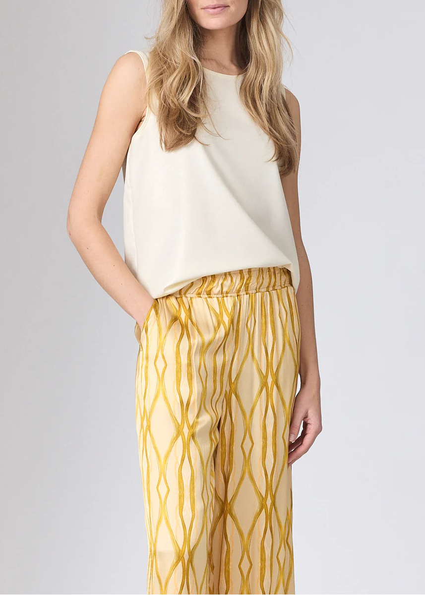 Corel Amsterdam Nola pants Shine Sabbia