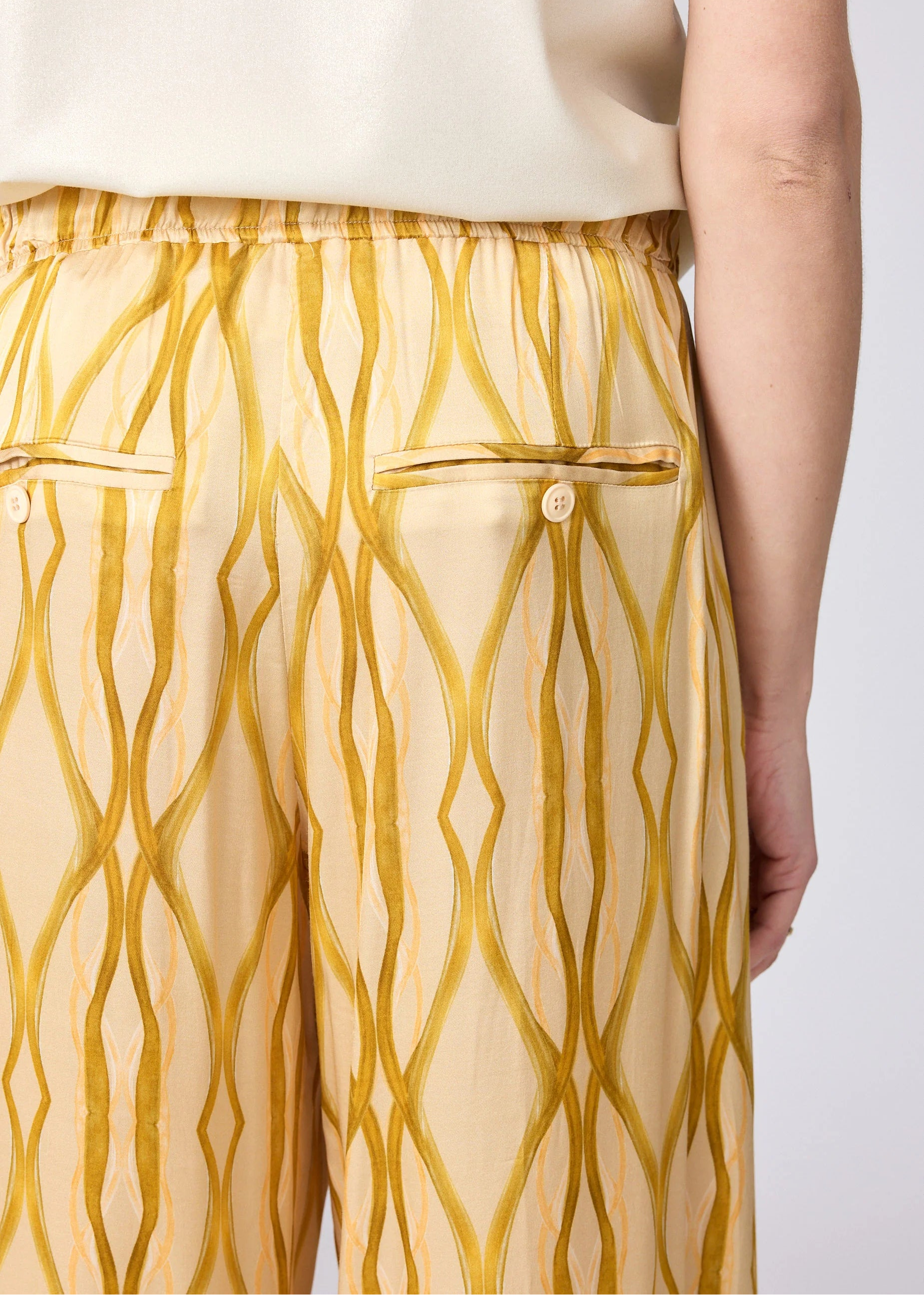 Corel Amsterdam Nola pants Shine Sabbia