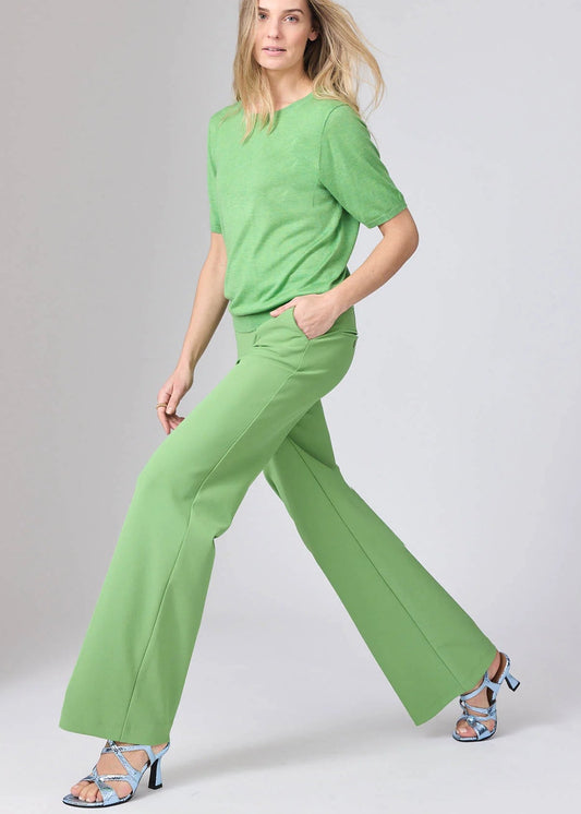 Corel Amsterdam Lilly Pants Wide Uni Sport Jade Green