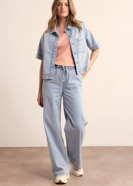 Tramontana Lightweight Denim Trousers