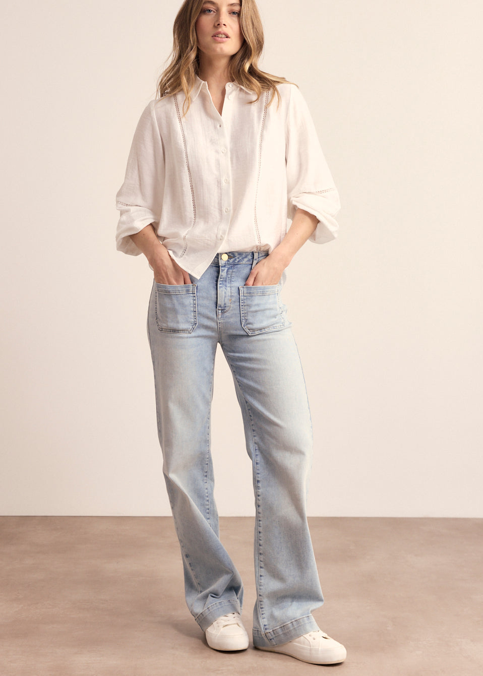 Tramontana Straight-Leg Denim Trousers
