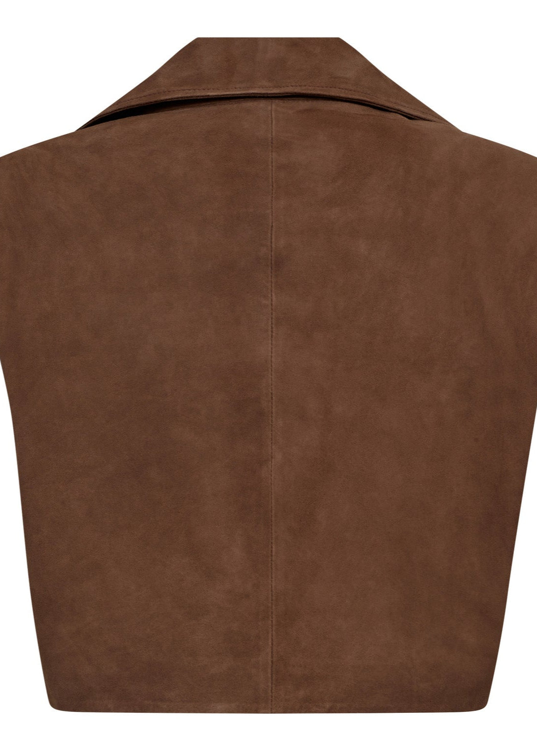 Co'Couture SiennaCC Suede Crop Waistcoat