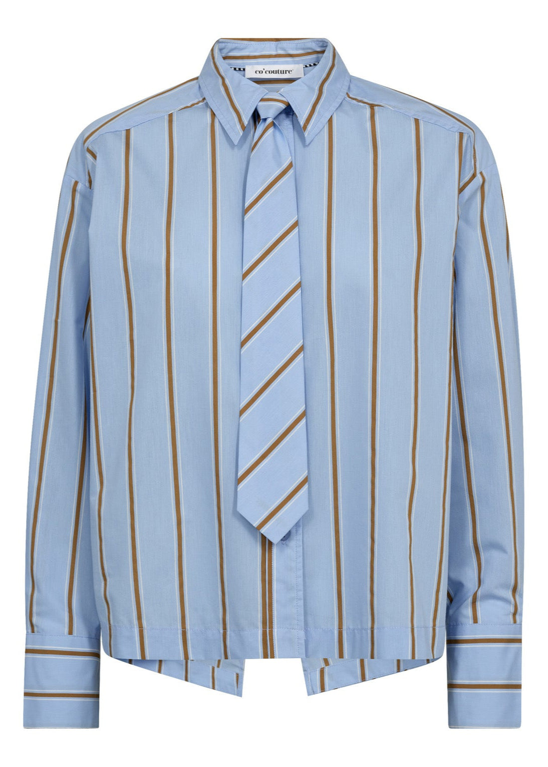 Co'Couture AmoraCC Stripe Tie Shirt