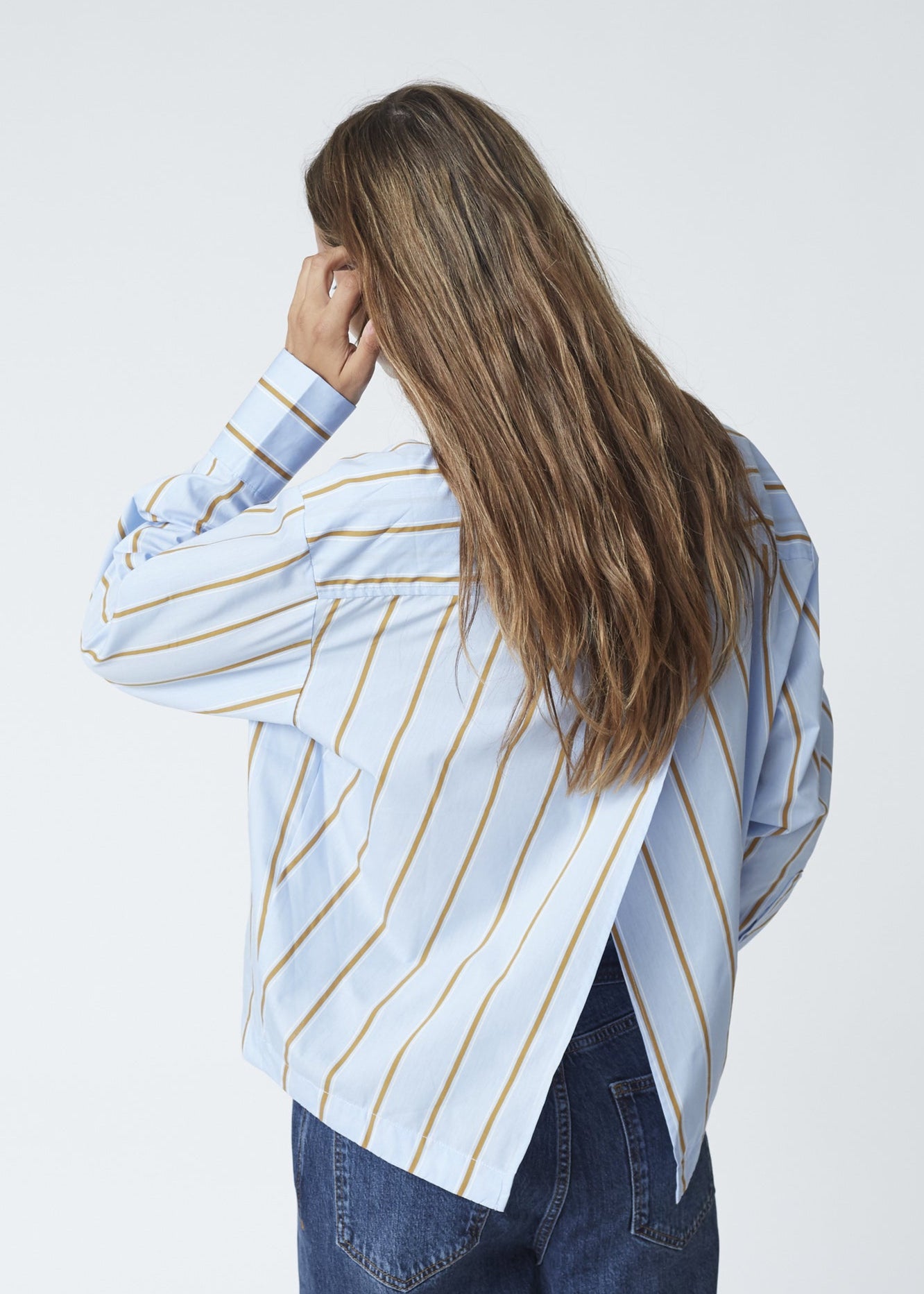Co'Couture AmoraCC Stripe Tie Shirt