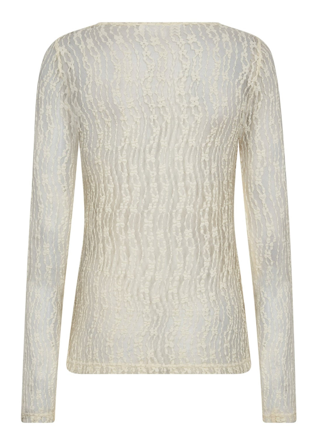 Co'Couture BarbCC O-Neck Blouse Off White