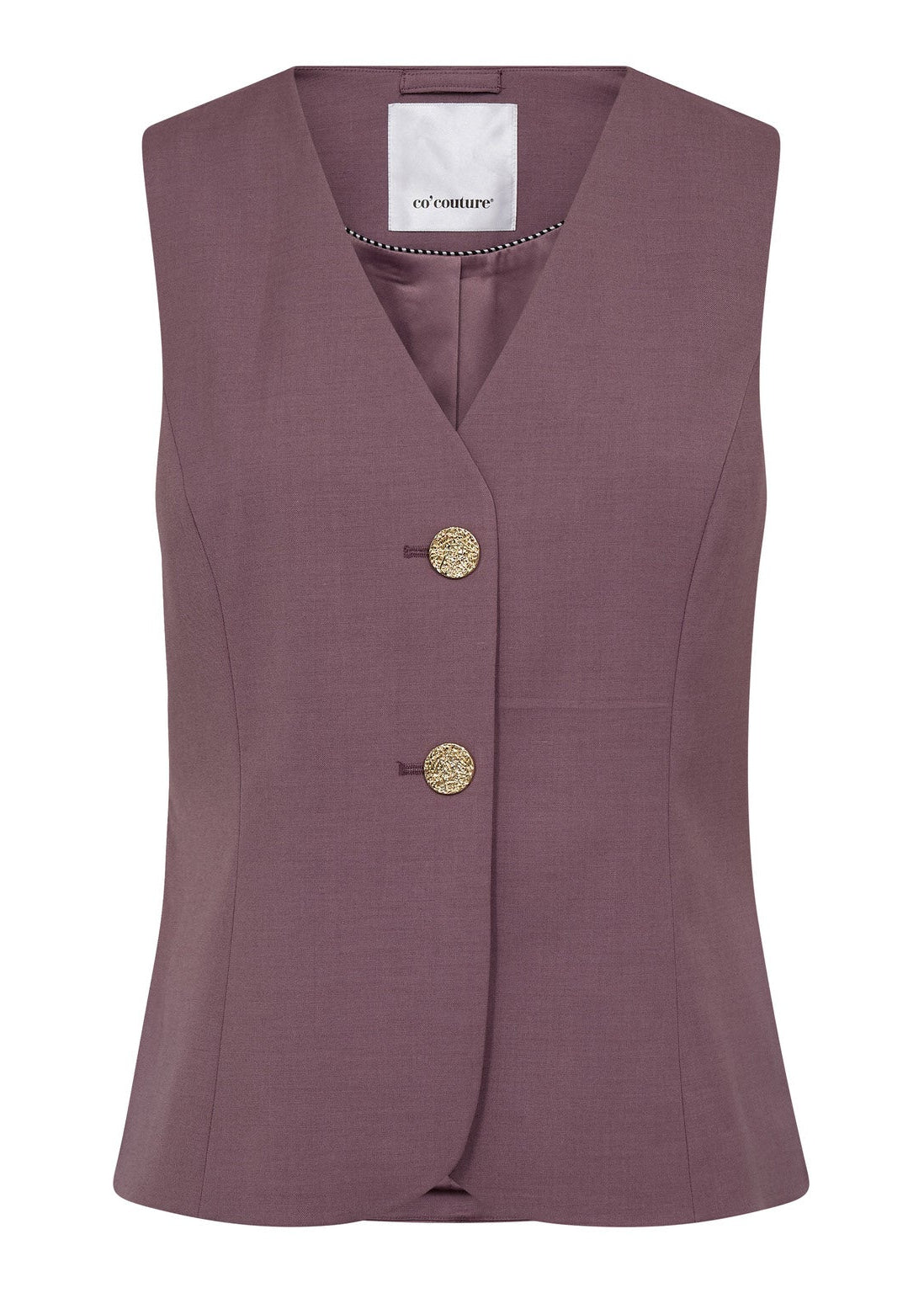 Co'couture LiamCC Curve Vest Old Rose