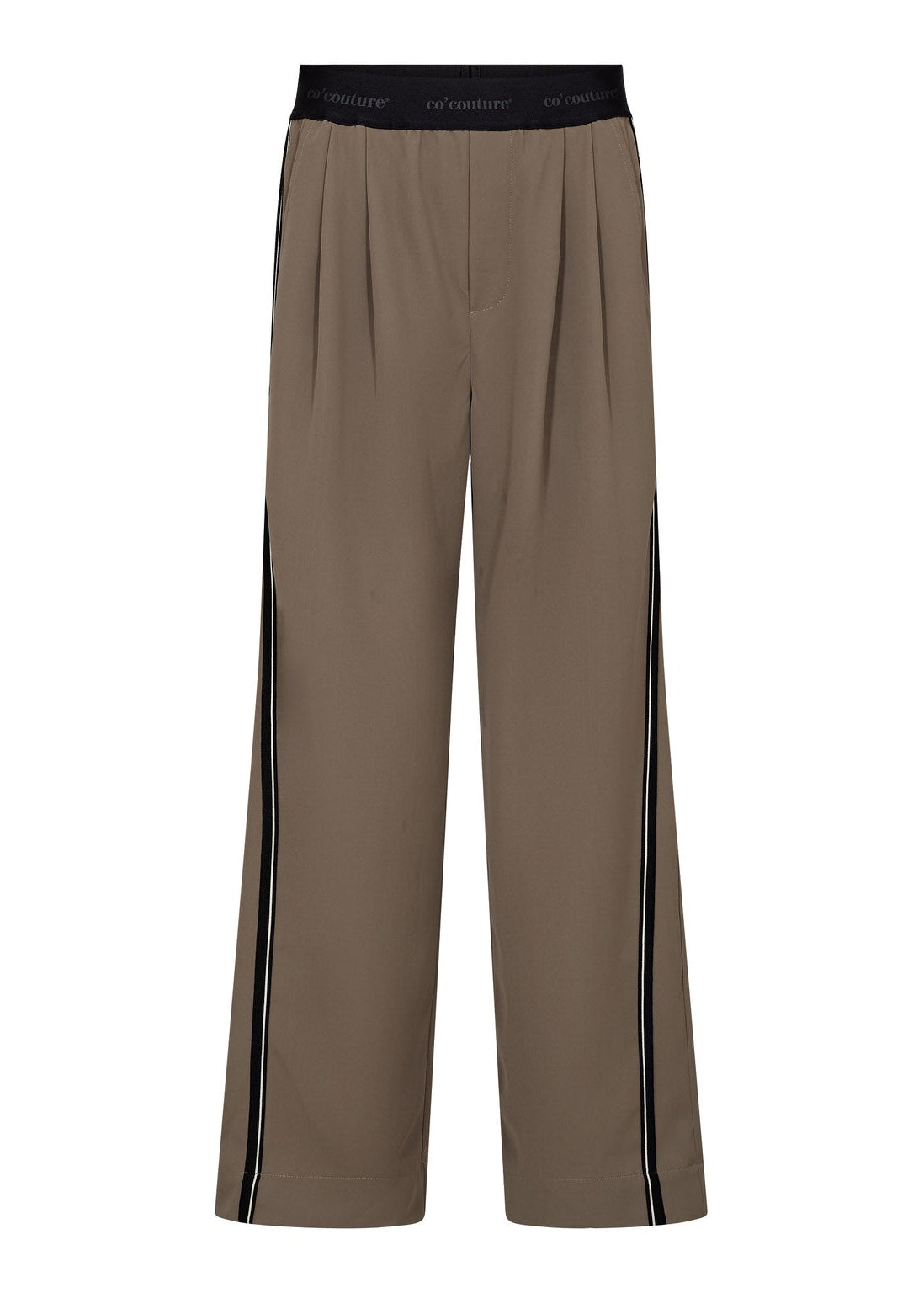 Co'Couture AminaCC Split Panel Pant Mink