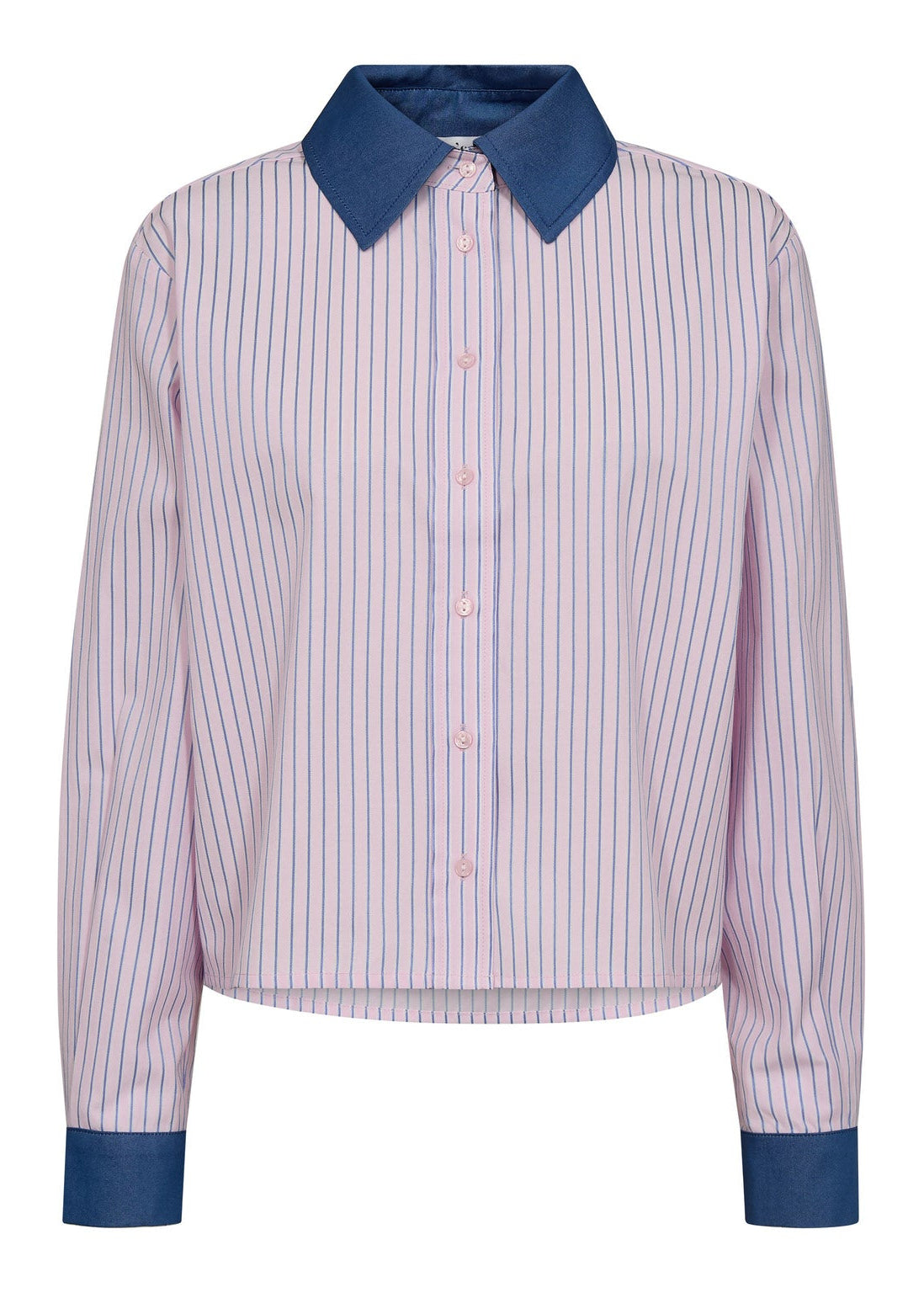 Co'Couture KarinaCC Stripe Mix Shirt Candyfloss